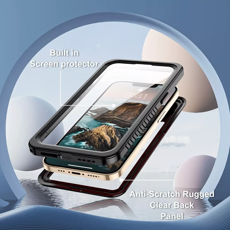 CARCASA IPHONE 13PRO 360 BLINDADA SUMERGIBLE WATERPROF - 4