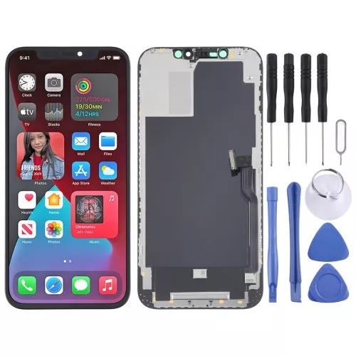 GENÉRICO PANTALLA PARA IPHONE 12 PRO MAX JK ALTA CALIDAD + KIT HERRAM