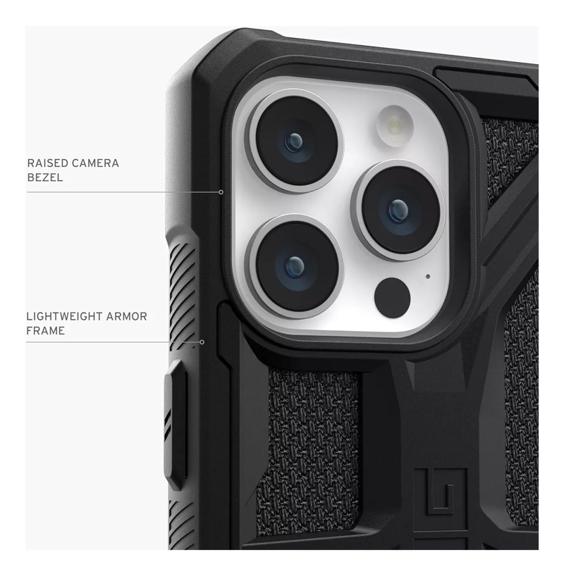 CARCASA IPHONE 15 PRO MAX UAG PREMIUM REFORZADA KEVLAR - 4