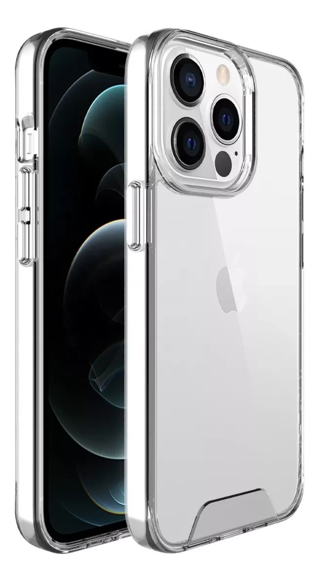 GENÉRICO CARCASA IPHONE 13 PRO MAX TRANSPARENTE SPACE COLLECTION
