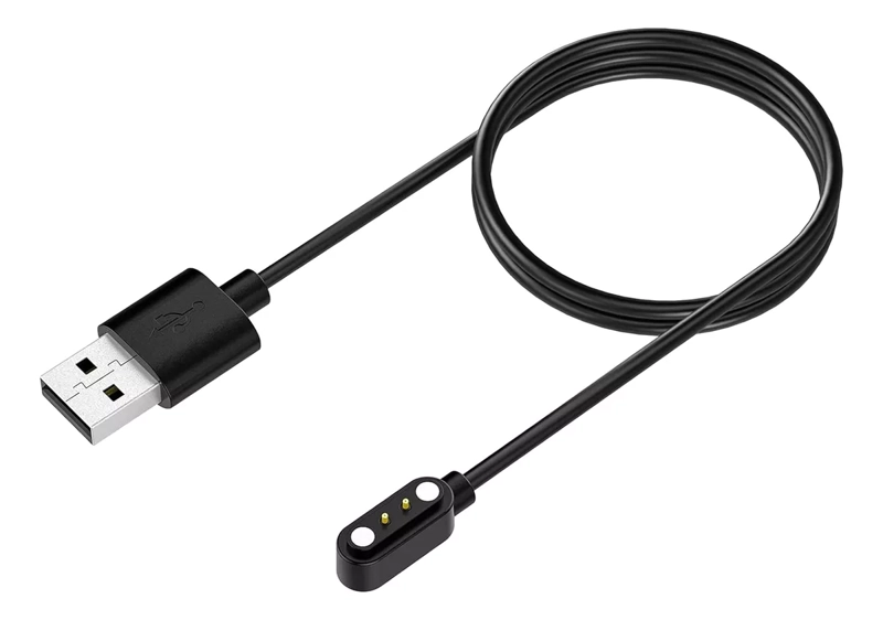 CARGADOR CABLE UNIVERSAL PARA SMARTWATCH 2 PINES 4MM NUEVO - 1
