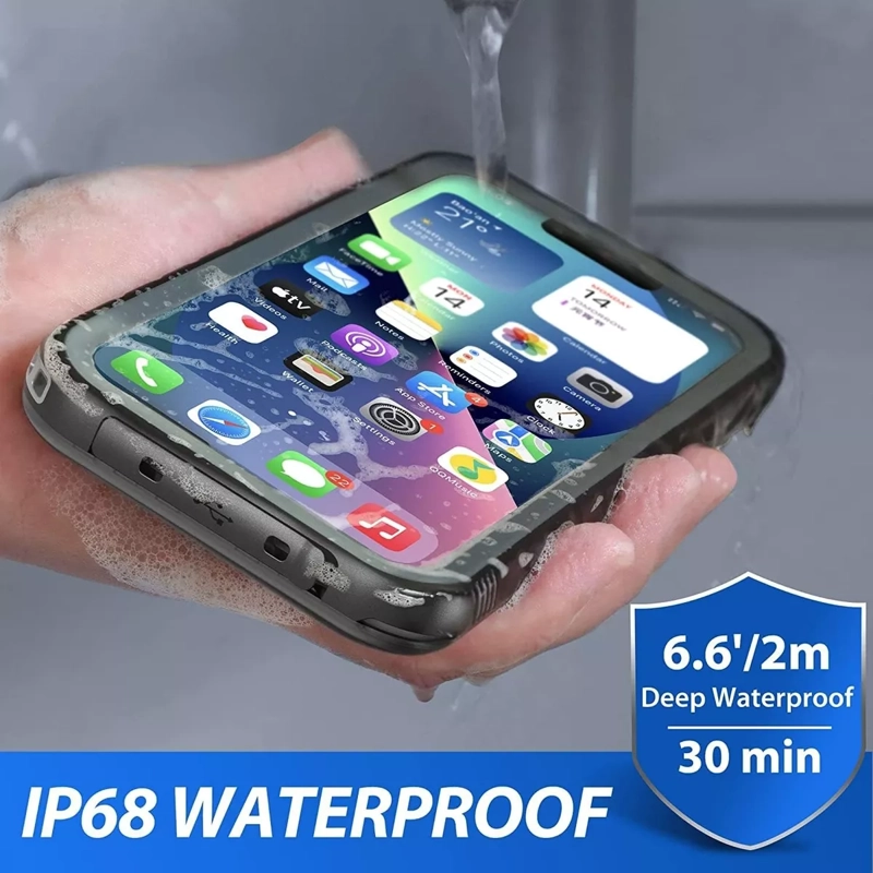 CARCASA IPHONE 14 PLUS 360 SUMERGIBLE WATERPROOF - 3