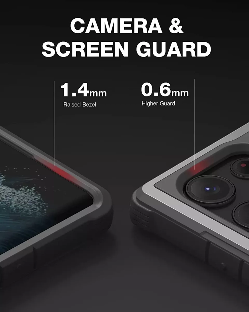CARCASA PREMIUM MILITARY DROP TESTED 3MTS SAMSUNG S22 ULTRA - 3