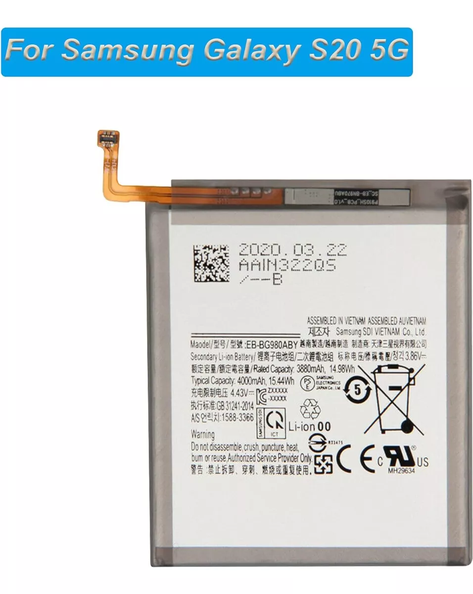 BATERIA NUEVA + KIT HERRAMIENTAS PARA SAMSUNG S20 G980 - 2