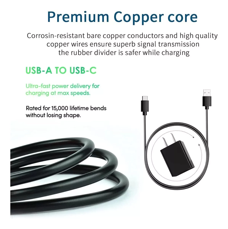 CABLE + CARGADOR CARGA USB C PARA PARLANTE SONY SRS-XB13 - 4