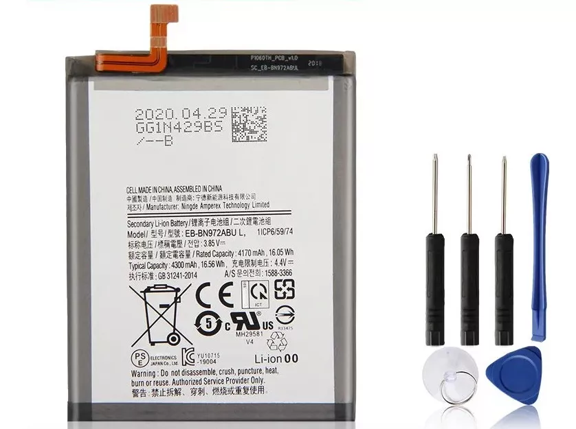 BATERIA NUEVA + KIT HERRAMIENTAS PARA SAMSUNG NOTE 10 PLUS - 1