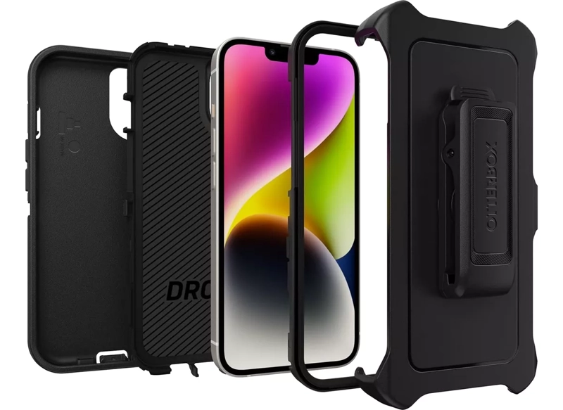 CARCASA IPHONE 14 PLUS OTTERBOX DEFENDER + LÁMINA VIDRIO - 4