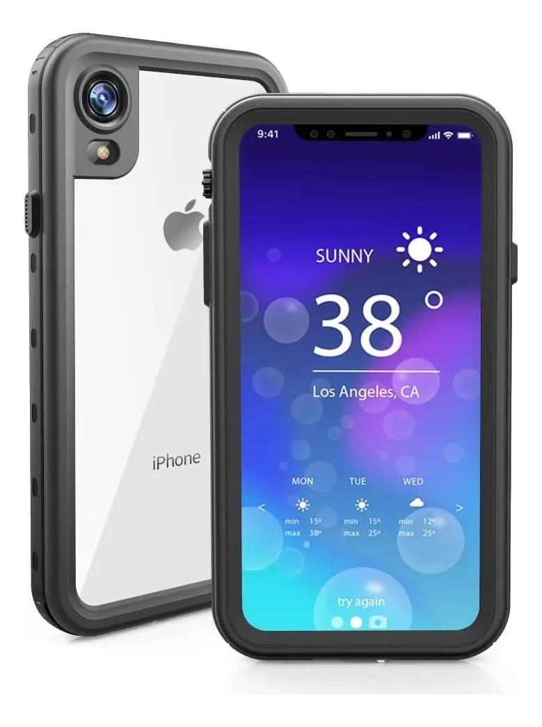 GENÉRICO CARCASA IPHONE XR 360 BLINDADA SUMERGIBLE OUTDOOR AGUA