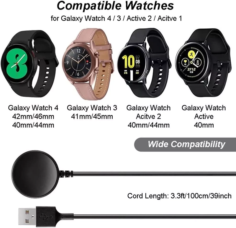 CARGADOR MAGNÉTICO SAMSUNG GALAXY WATCH 4 MUNDO TEC - 2