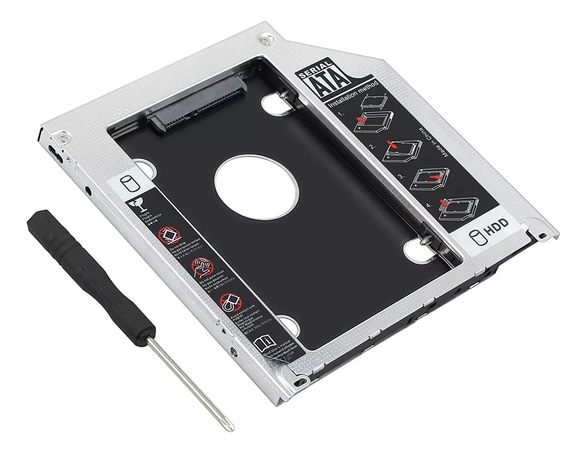 CADDY DISCO DURO HDD/SSD 2.5 SATA PARA MACBOOK PRO MID-2012 - 1