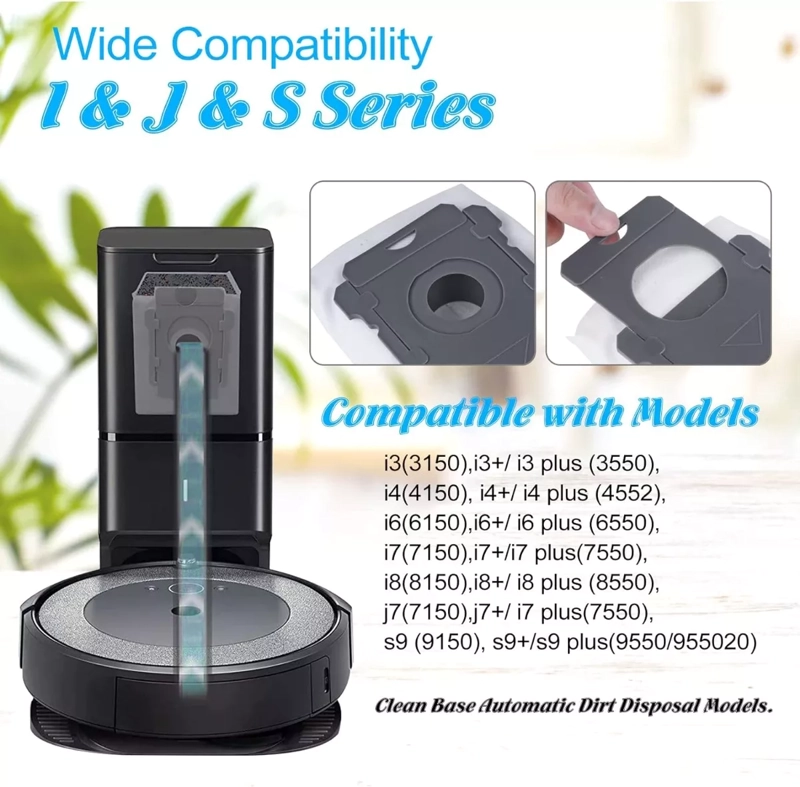 BOLSAS PARA ASPIRADORA ROBOT ROOMBA IROBOT I7 I7+ S9 SERIE - 2