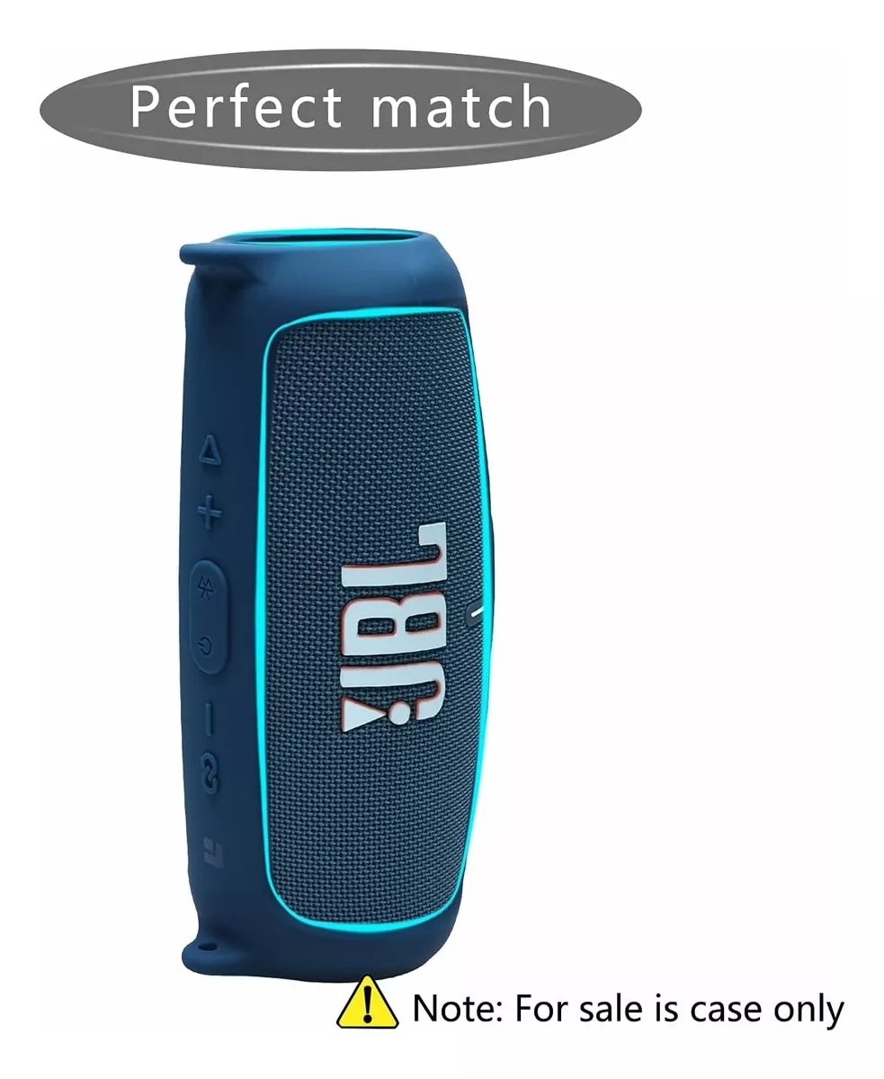 FUNDA SILICONA ANTIGOLPES+ CORREA PARA PARLANTE JBL CHARGE 5 - 5