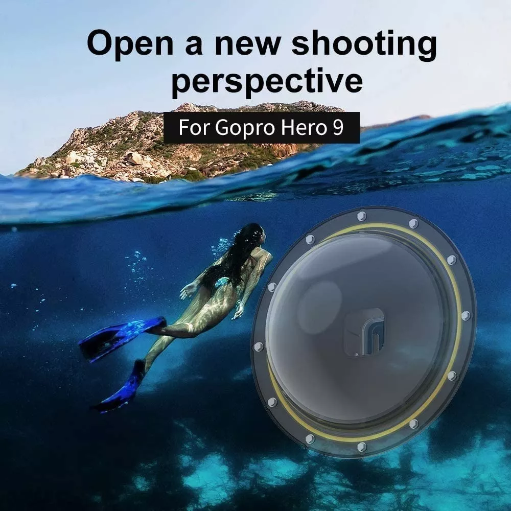 DOMO TELESIN CARCASA DE BUCEO COMPATIBLE CON GO PRO 9/10/11 - 5