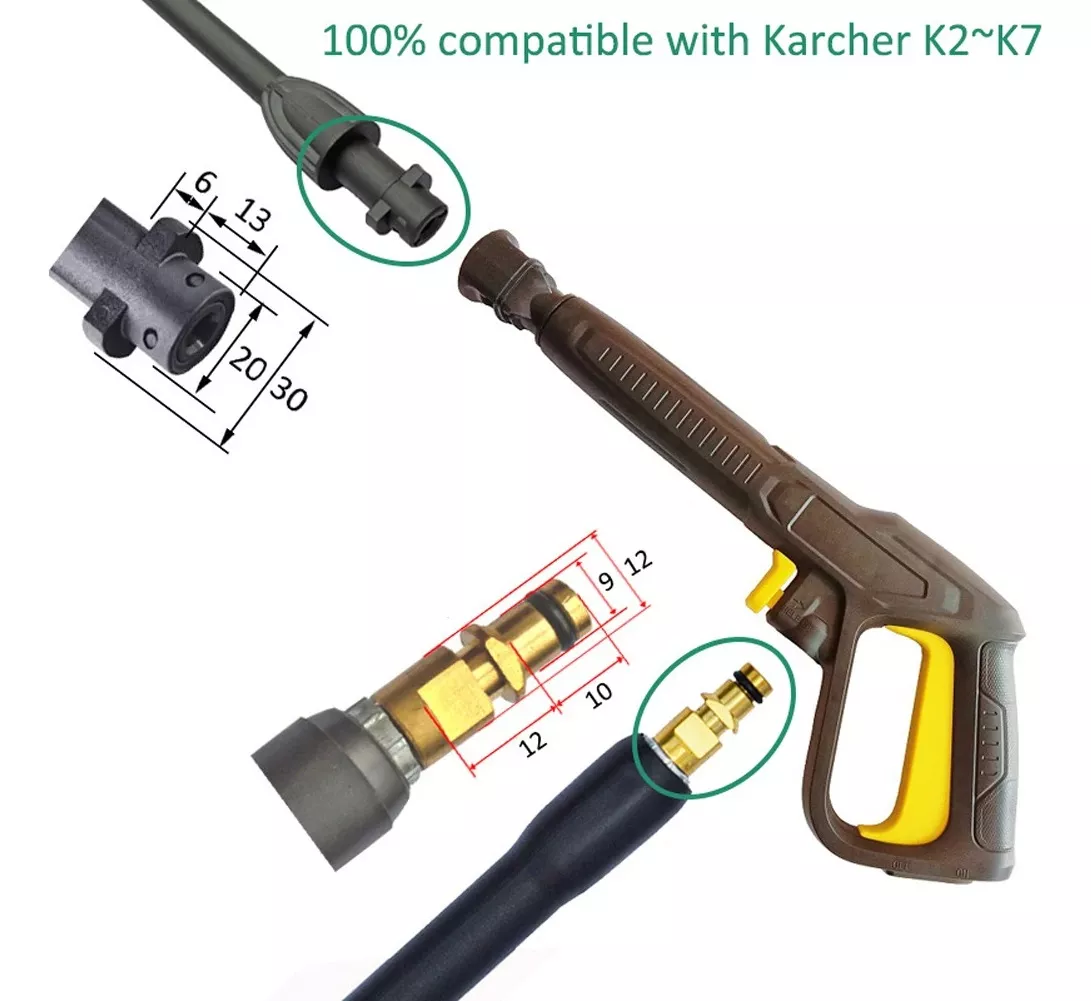 LANZA HIDROLAVADORA PARA KARCHER K2-K7 BOQUILLA TURBO - 5