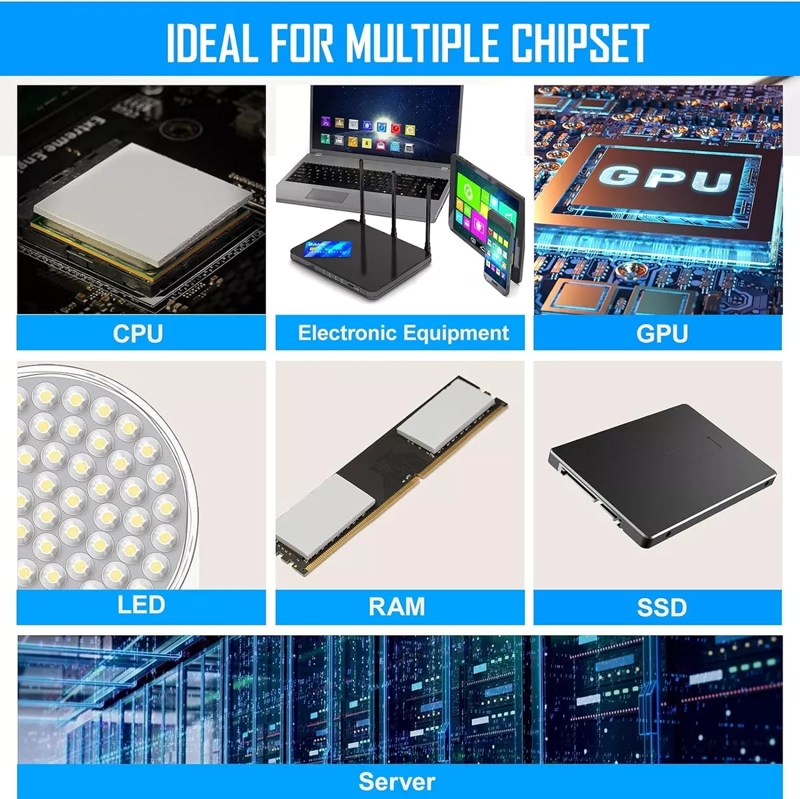 ALMOHADILLA THERMAL PAD 100X100MM 12.8W/MK 1.0MM PARA GPU - 5