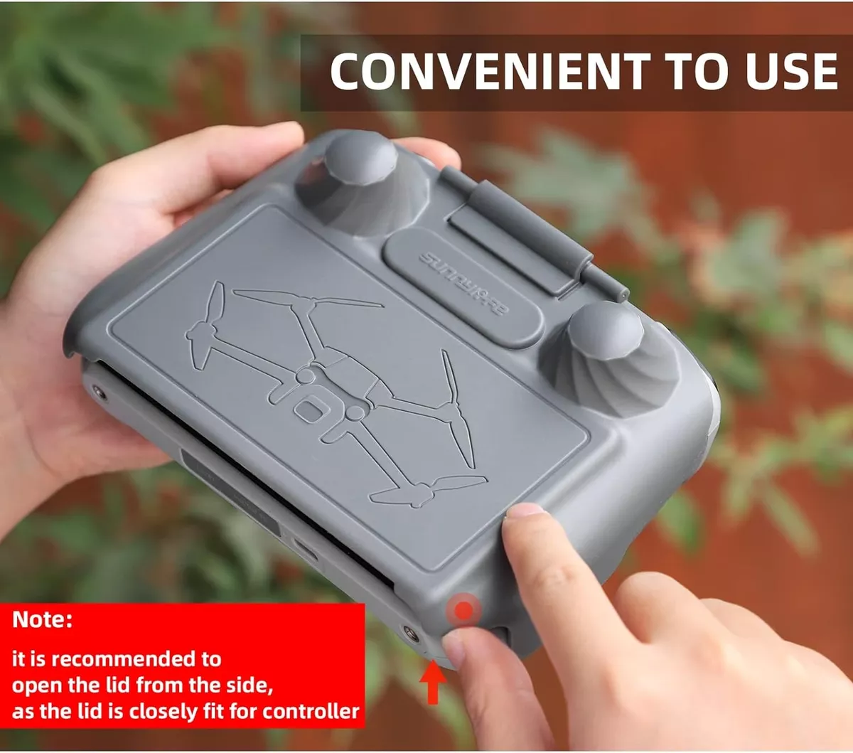 2EN1 CUBIERTA PROTECTOR + PARASOL CONTROL DJI MINI 3 PRO - 3