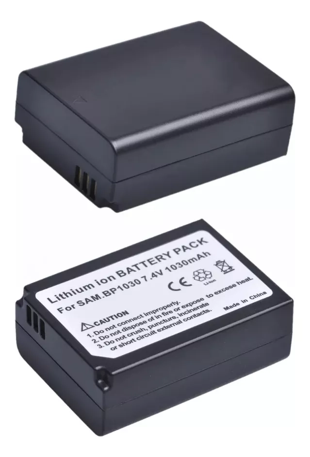 BATERIA CAMARA BP 1030 PARA SAMSUNG NX-1000, NX-300, NX-210 - 1
