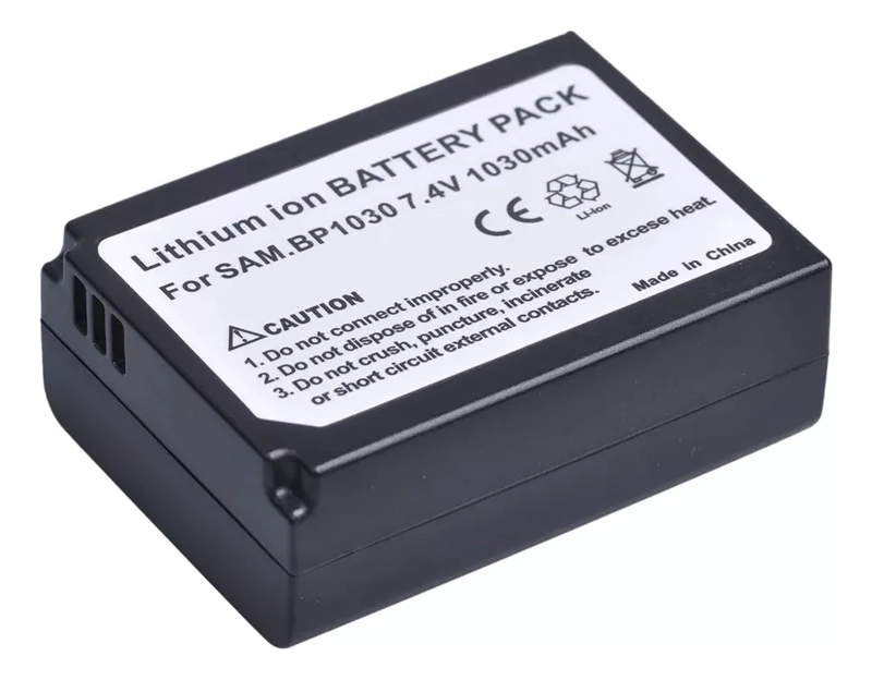 BATERIA CAMARA BP 1030 PARA SAMSUNG NX-1000, NX-300, NX-210 - 4