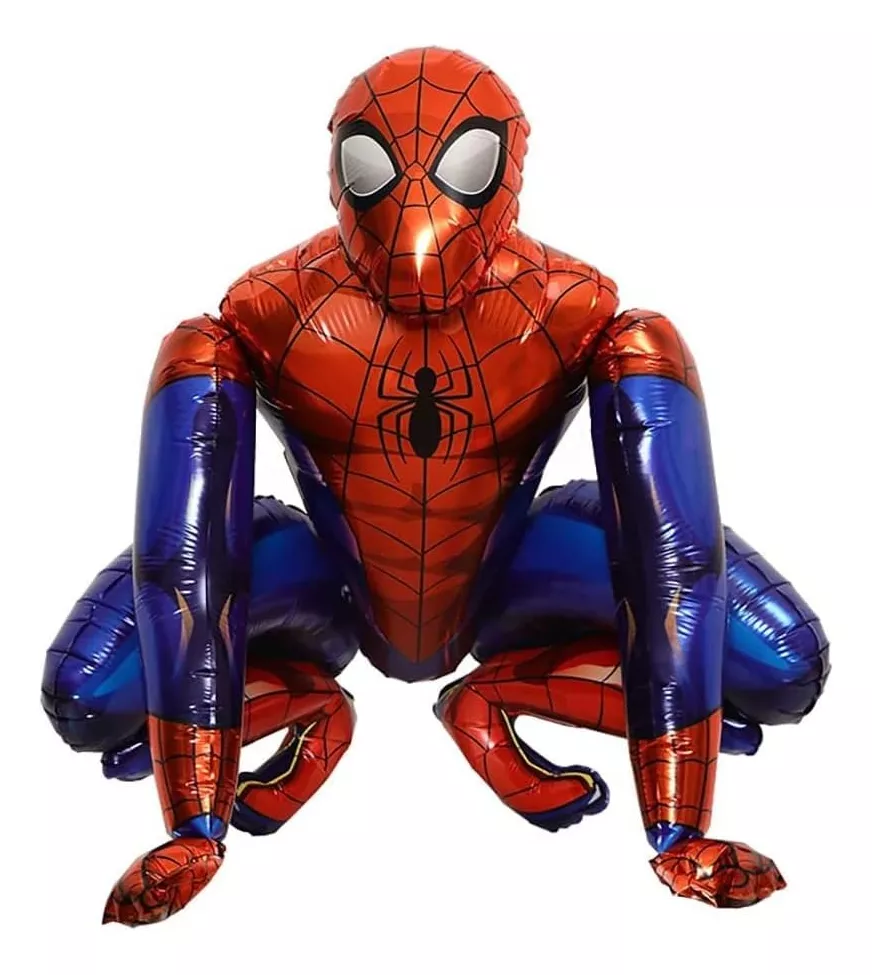 GLOBO METALIZADO 3D GRANDE SPIDERMAN 54X60 CMS NUEVO - 1