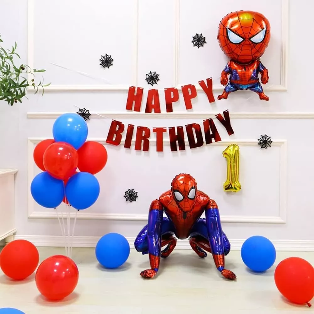 GLOBO METALIZADO 3D GRANDE SPIDERMAN 54X60 CMS NUEVO - 2