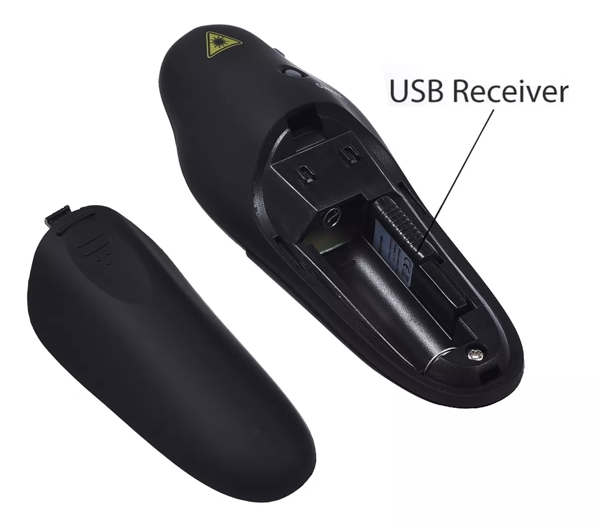 PUNTERO LASER PRESENTADOR POWER POINT ERGONOMICO USB/ PC/MAC - 5