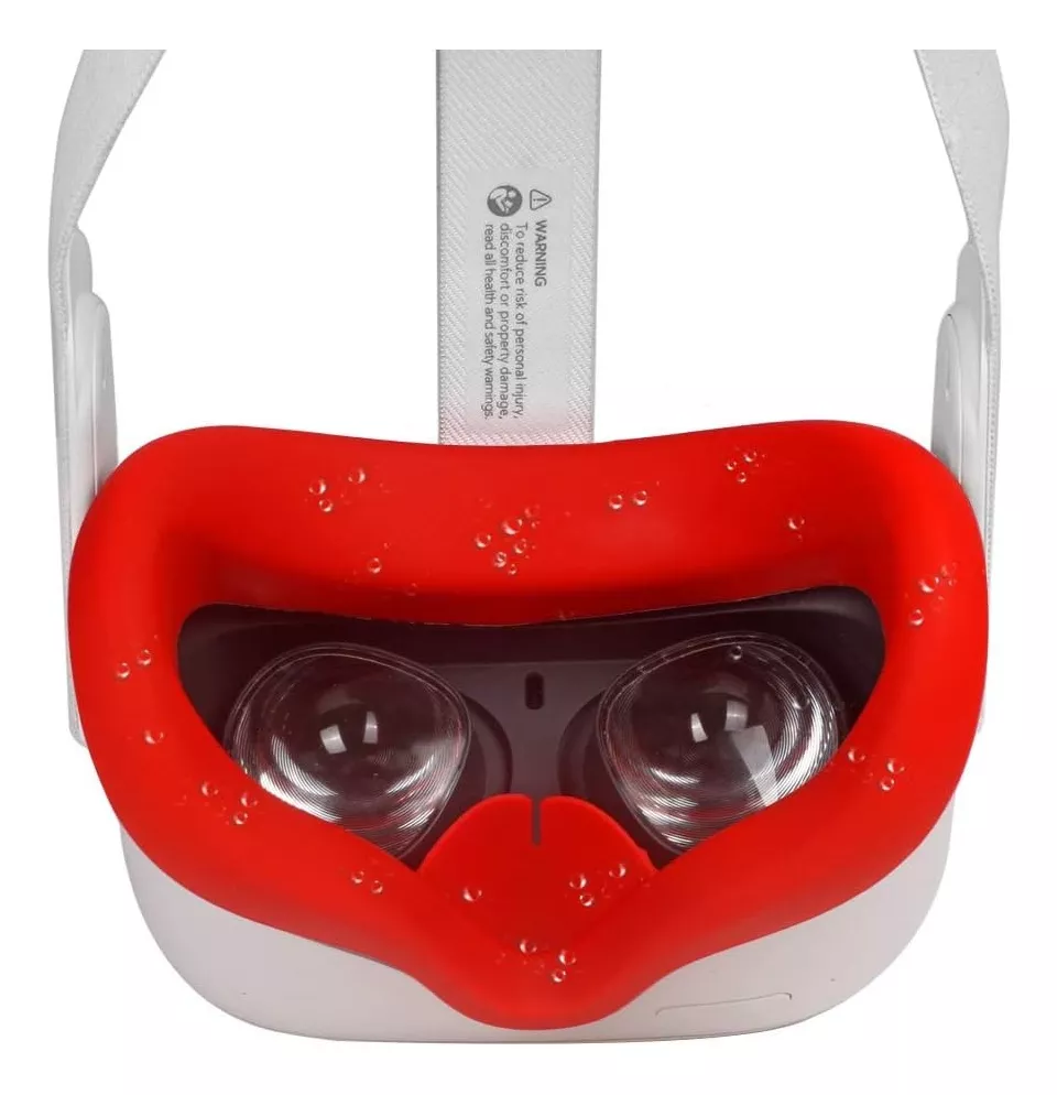 COVER FACIAL DE SILICONA A PRUEBA SUDOR PARA OCULUS QUEST 2 - 3