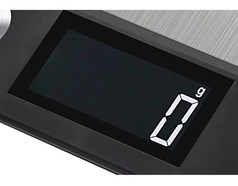 BALANZA COCINA DIGITAL 10KG ALTA PRECISION Y ACERO INOXIDABL NEGRO - 2
