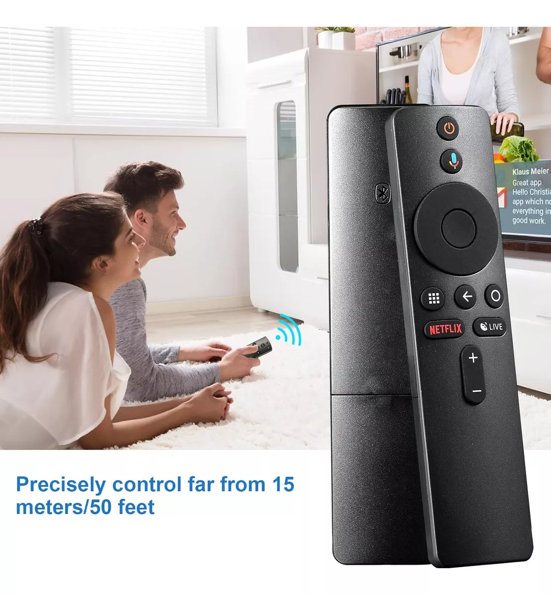 CONTROL REMOTO PARA XIAOMI MI TV STICK XIAOMI MI BOX S FIRME - 4