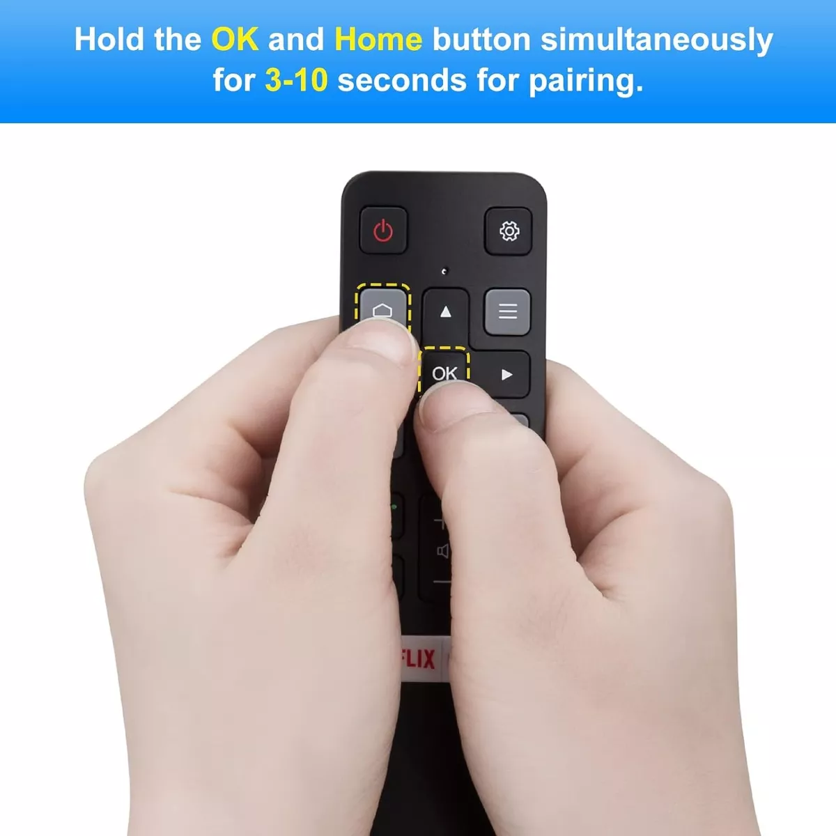 CONTROL REMOTO PARA SMART TV TCL RC802V FIRME NUEVO - 3