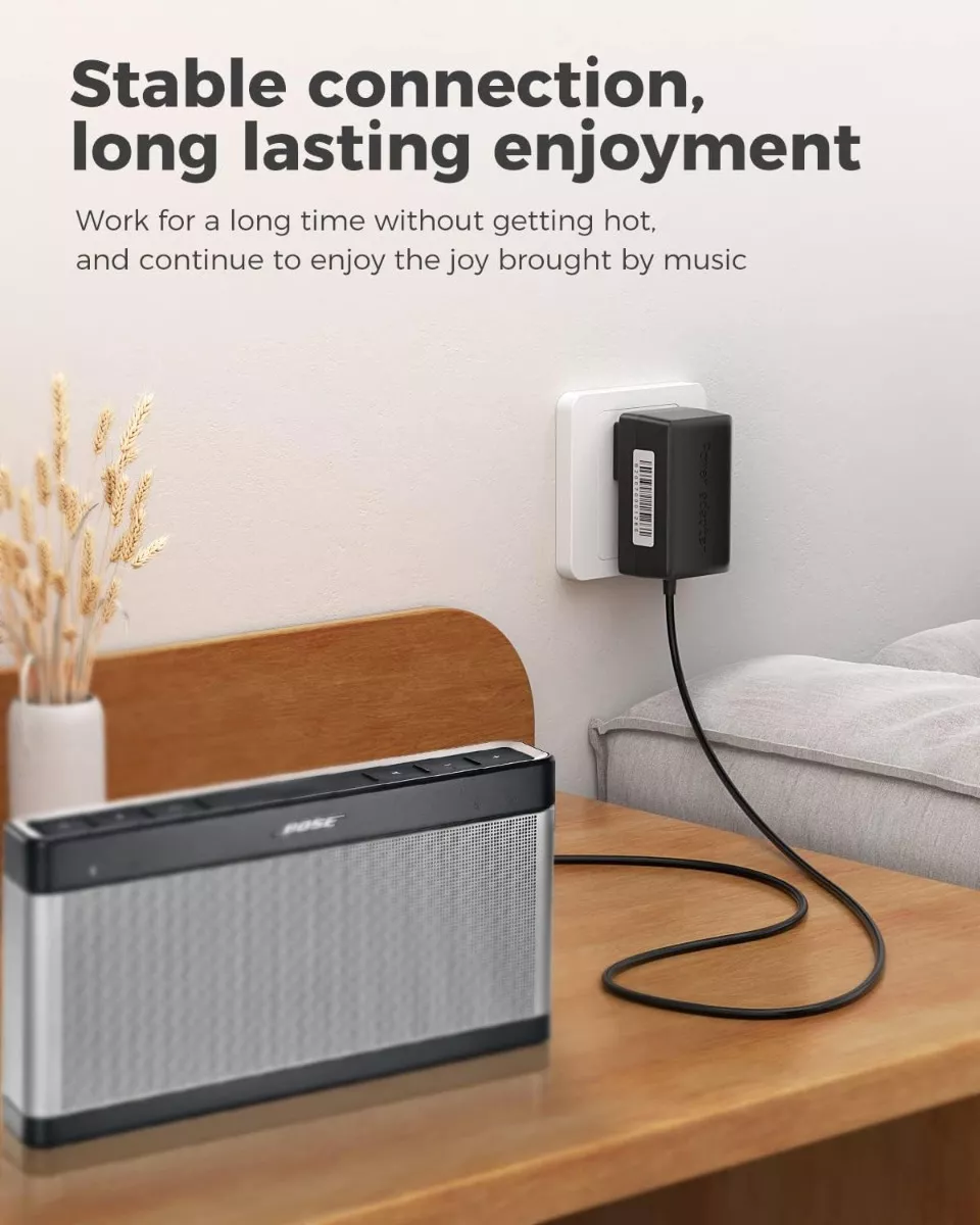 CARGADOR PARA PARLANTE BOSE SOUNDLINK WIRELESS BLUETOOTH 17V - 3