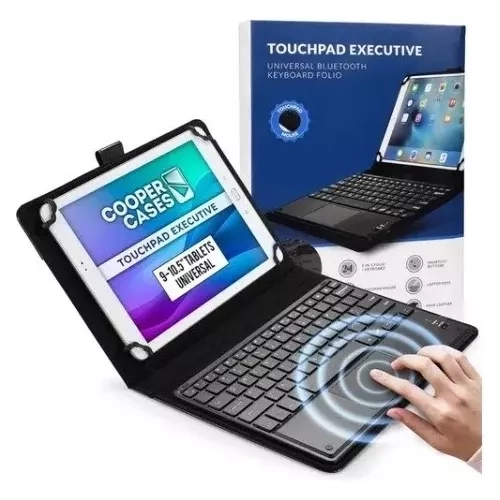 FUNDA CON TECLADO + TOUCHPAD PARA SAMSUNG TAB A9 PLUS 11´ - 1