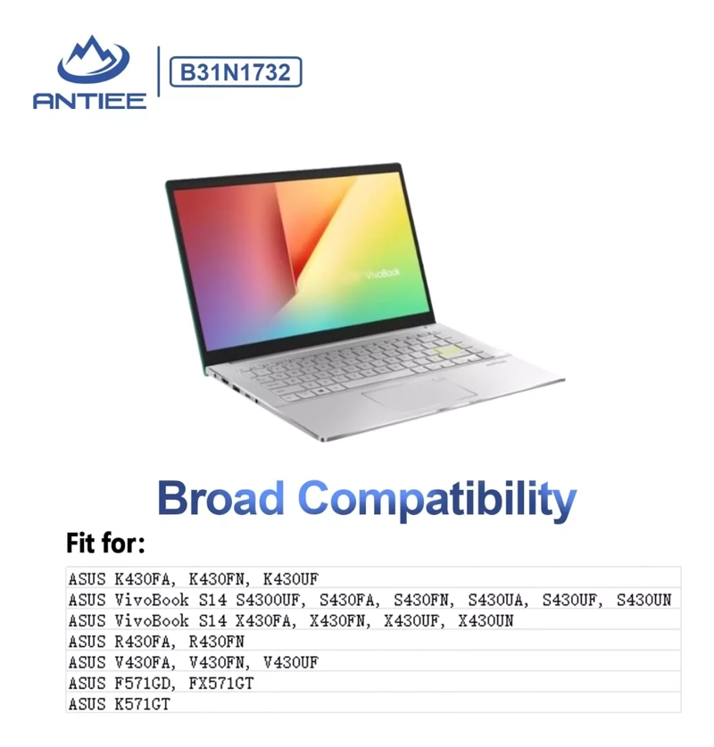 BATERIA ASUS B31N1732 VIVOBOOK S14 S430 X430 SERIES - 2