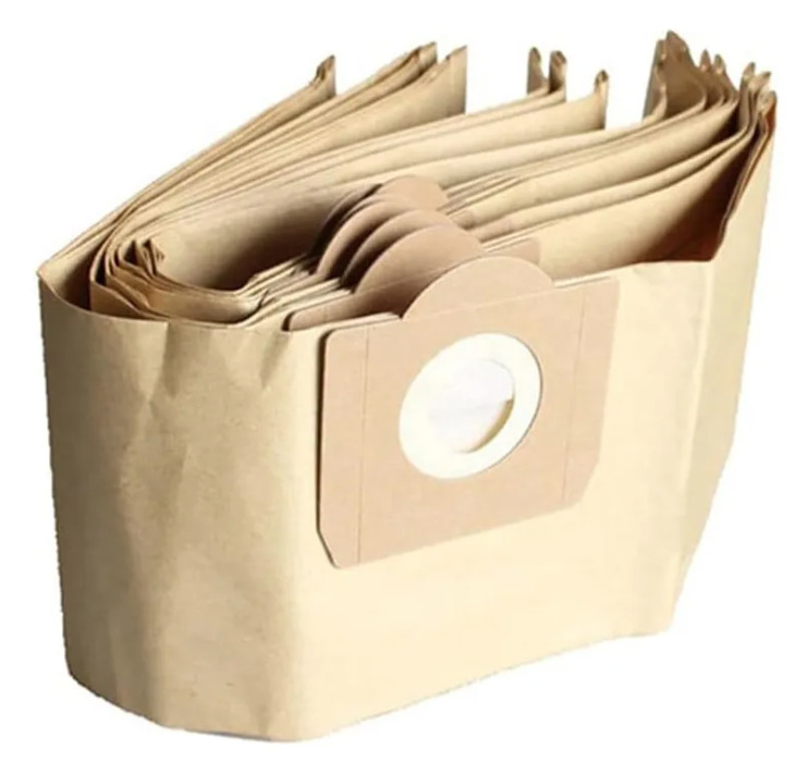 SET 5 BOLSAS PAPEL ASPIRADORA PARA KARCHER WD3-SE4001-NT 20 - 5