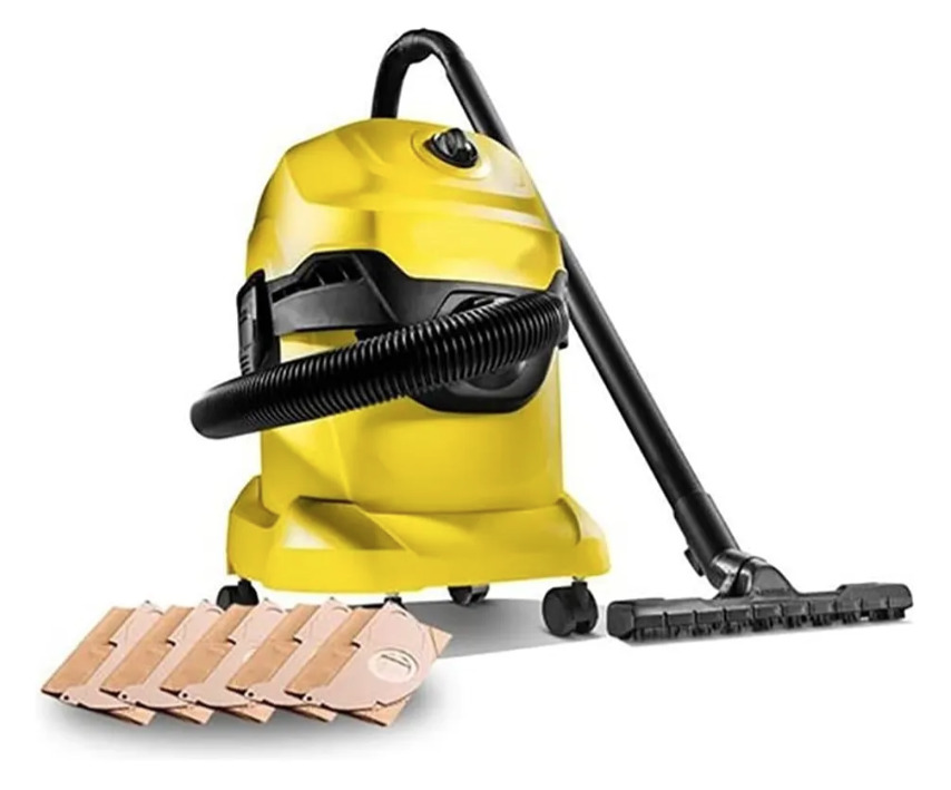 SET 5 BOLSAS PAPEL ASPIRADORA PARA KARCHER WD3-SE4001-NT 20 - 6