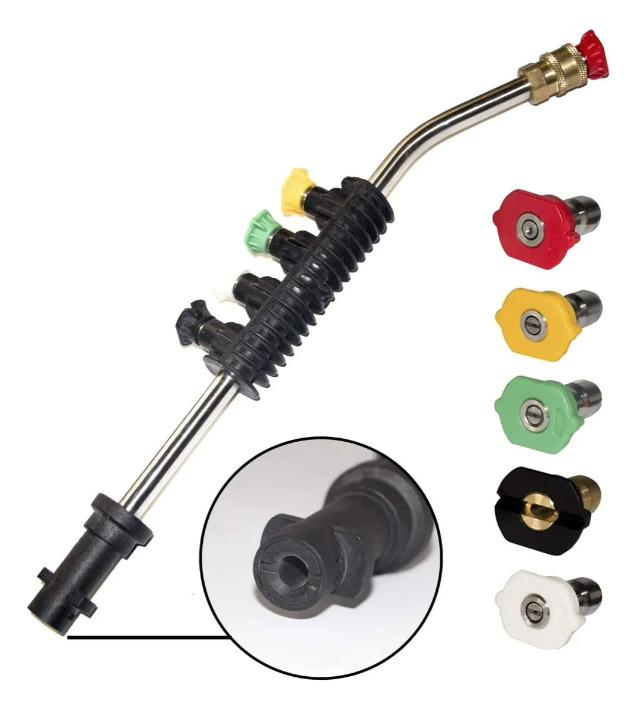 LANZA PRESION + BOQUILLAS PARA HIDROLAVADORA KARCHER K K1-K7 - 2