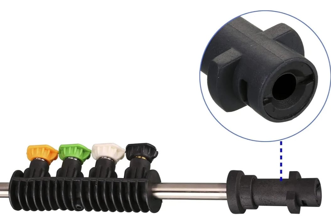 LANZA PRESION + BOQUILLAS PARA HIDROLAVADORA KARCHER K K1-K7 - 5