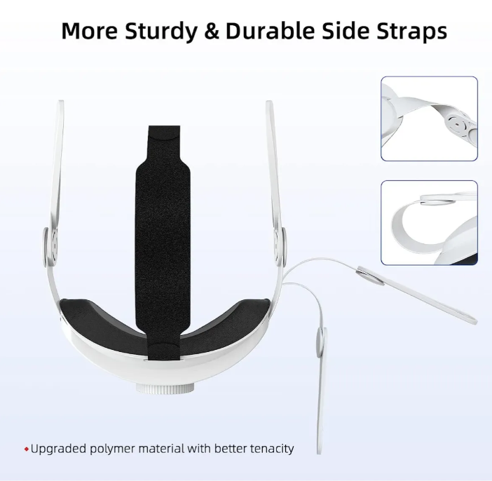 CORREA ELITE CABEZA PARA OCULUS QUEST 2 COMODA AJUSTABLE - 3