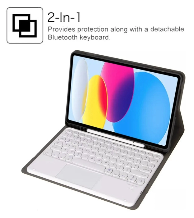 FUNDA CON TECLADO + LAMINA PAPEL PARA IPAD A16 11 GEN (2025) - 4