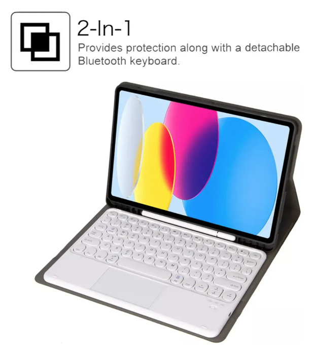 FUNDA CON TECLADO TOUCHPAD PARA IPAD A16 11 GEN (2025) ESPAÑOL - 6