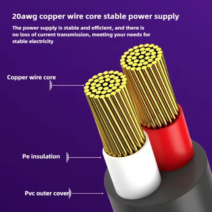 CABLE DE ALIMENTAC 3EN1 DC A TIPO-C PARA STARLINK MINI IP65 GRIS OSCURO AGREGAR A FAVORITOS - 6