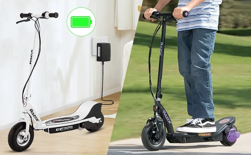 CARGADOR PARA PATIN SCOOTER UBER S300 24V - 2A NUEVO - 7