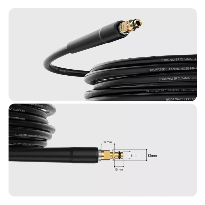 MANGUERA REPUESTO HIDRO PARA KARCHER K2 K3 K4 K5 K6 K7, 10MT - 5
