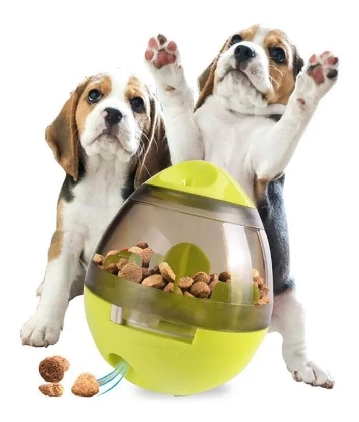 JUGUETE PERROS GATOS CONEJO INTERACTIVO DISPENSADOR COMIDA - 1