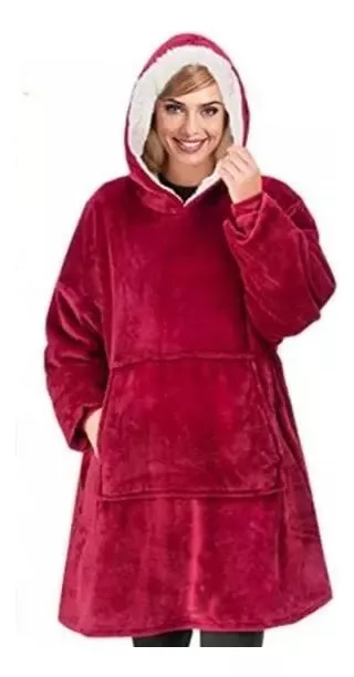 POLERÓN CON CAPUCHA - ESTILO HUGGLE HOODIE PARA ADULTOS TALLA ÚNICA - 1