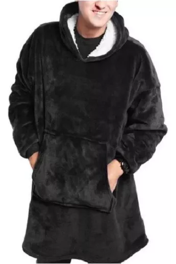 POLERÓN CON CAPUCHA - ESTILO HUGGLE HOODIE PARA ADULTOS TALLA ÚNICA - 1