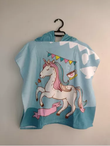 TOALLA DE BAÑO PLAYA PISCINA CON CAPUCHA NIÑOS. DISEÑO 2 - 1