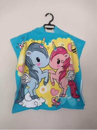 TOALLA DE BAÑO PLAYA PISCINA CON CAPUCHA NIÑOS. DISEÑO 1 - 1