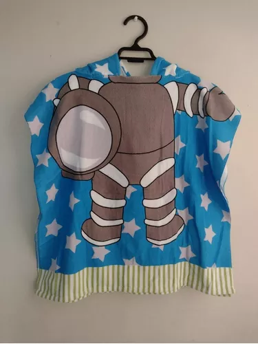 TOALLA DE BAÑO PLAYA PISCINA CON CAPUCHA NIÑOS. DISEÑO 10 - 1