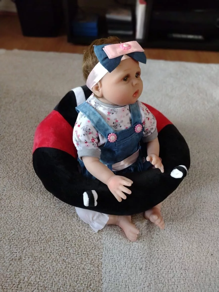PACK TUTIHOGAR ASIENTO FELPA PARA BEBÉ + PORTA MAMADERA DE PELUCHE - 3