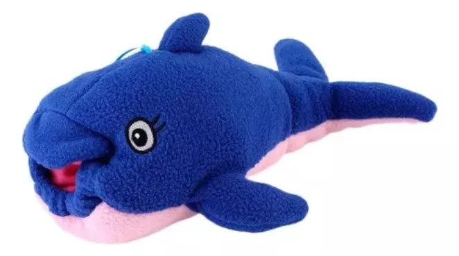 FUNDA CUBRE MAMADERA TUTIHOGAR AZUL PELUCHE PORTA MAMADERA ANTIGOLPES - 1